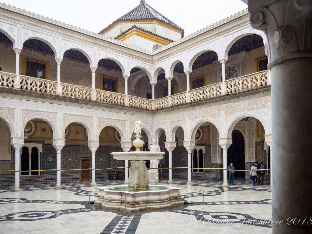 Apartamentos RG Plaza de España Sevilla Exterior foto